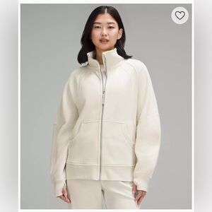 Scuba Oversized Funnel-Neck Full Zip M/L